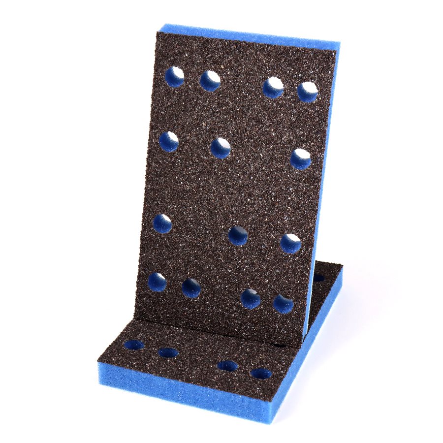 Z-LION 8-Piece Sanding Sponge Block Set – Wet/Dry, 180 To 2500 Grit, Ultra-Fine, Flexible, For Wood, Metal, Paint