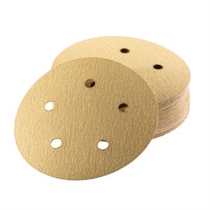 Sanding Disc 5" x 5 Hole Grit #80 EKASTORM Hook & Loop