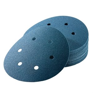 Sanding Disc 6" x 6 Hole FILMTEK Hook & Loop Grit #1000