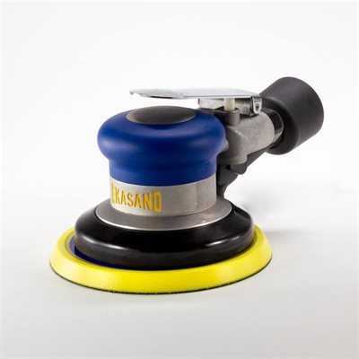 Ekasand Pneumatic Sander - 5 Inch - Self Generated Vacuum - Hook Face - 3 / 16 Orbit