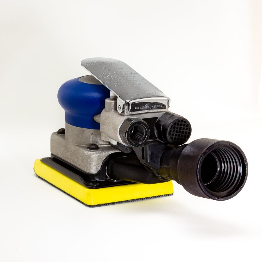 Ekasand Pneumatic Sander 3 x 4 - Central Vacuum - Hook Face | UNEEDA