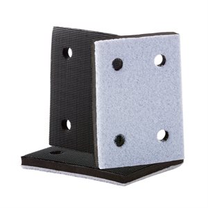 Interface Backup Pad 3 x 4 4 Hole Hook & Loop - Hard Density