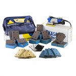 EKAPRO 3"x4" Total Sanding Kit - Central Vacuum with Fabric Tool Bag