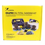 EKAPRO 3"x4" Total Sanding Kit - Central Vacuum with Fabric Tool Bag