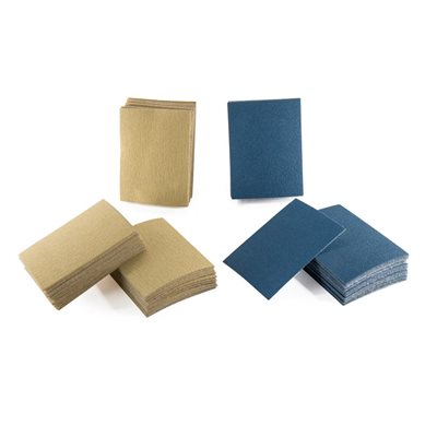 EKAPAK 3x4 Non-vacuum Sandpaper Combo Pack Hook & Loop